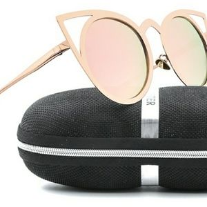 Mirrored Cat Eye Sunglasses